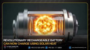 Revolutionary Rechargeable Battery Can Now Charge Using Solar Heat