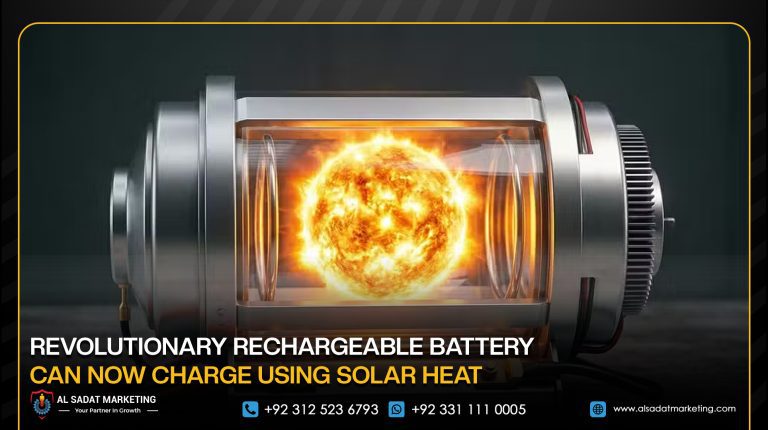 Revolutionary Rechargeable Battery Can Now Charge Using Solar Heat
