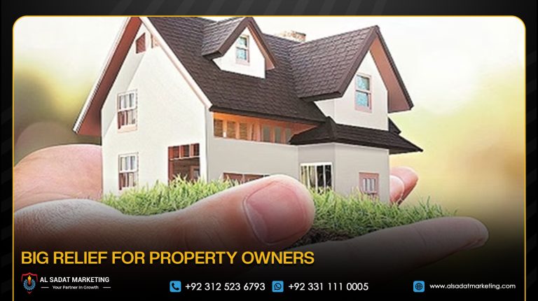 Big Relief for Property Owners