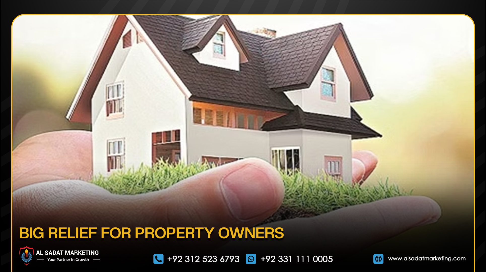 Big Relief for Property Owners