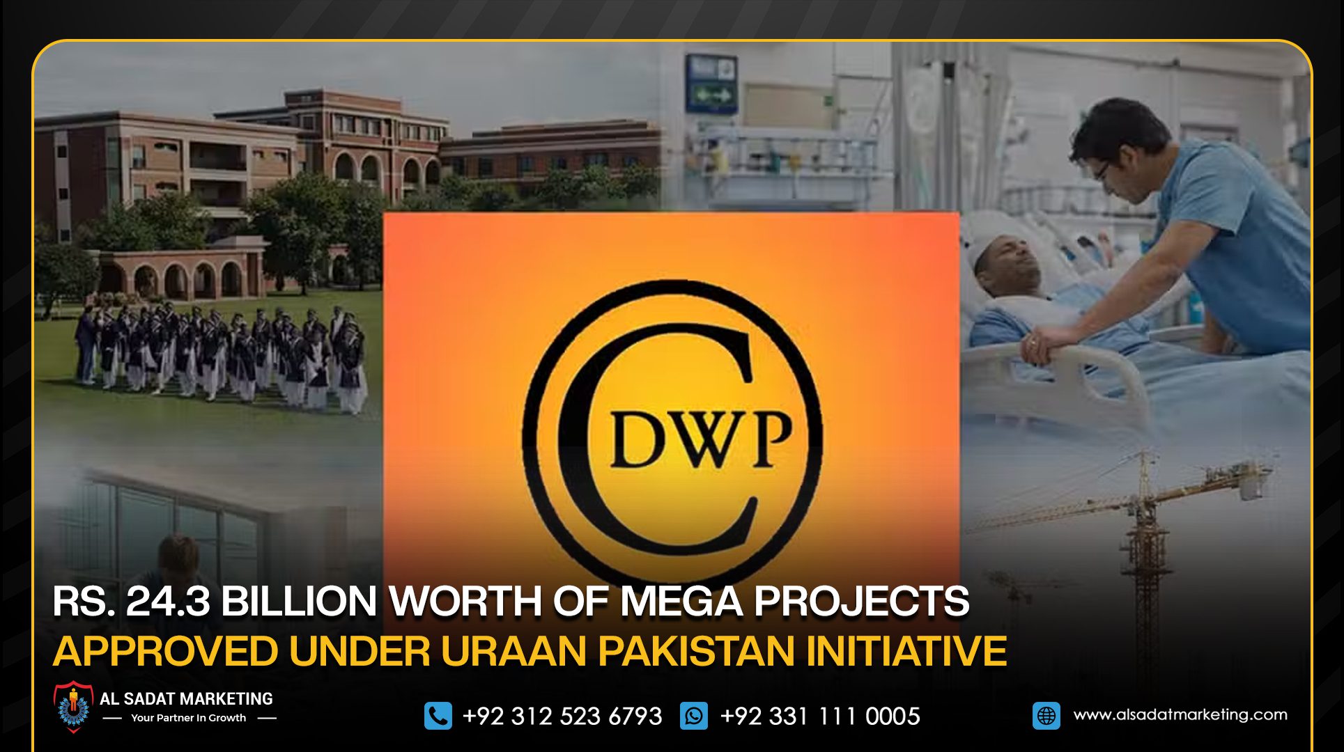 Rs. 24.3 Billion Worth of Mega Projects Approved Under Uraan Pakistan Initiative