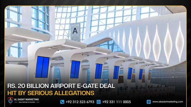 Rs. 20 Billion Airport E-Gate Deal Hit by Serious Allegations
