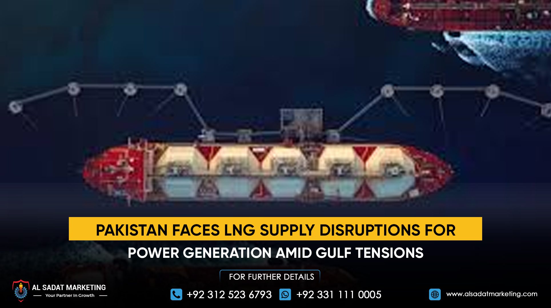 Pakistan Faces LNG Supply Disruptions for Power Generation Amid Gulf Tensions