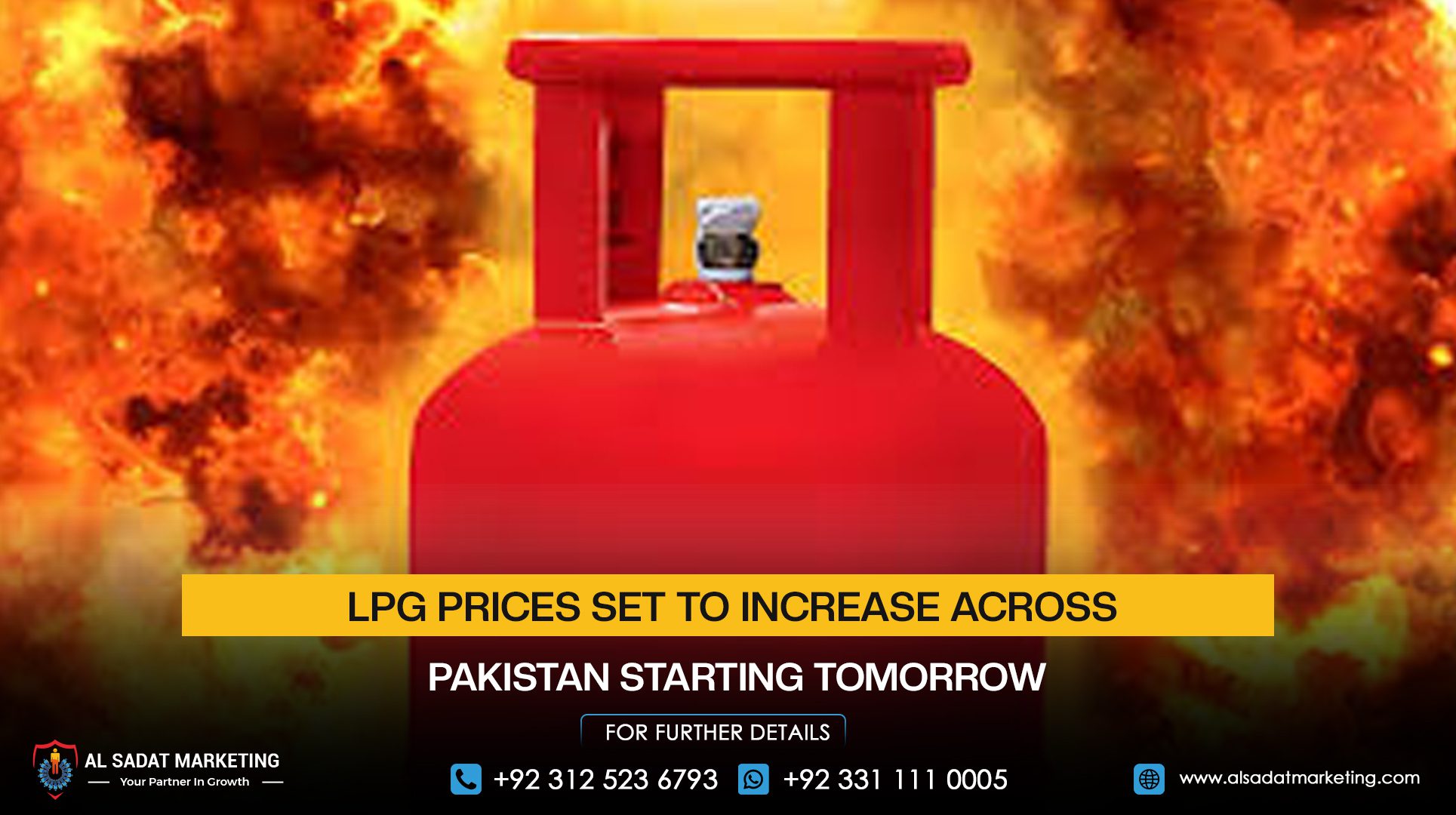 LPG Prices Set to Increase Across Pakistan Starting Tomorrow