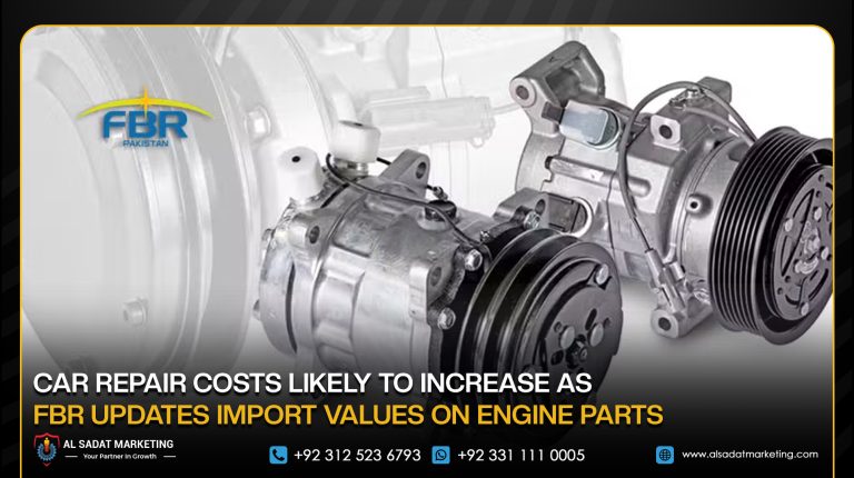 Car Repair Costs Likely to Increase as FBR Updates Import Values on Engine Parts