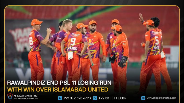RawalPindiz End PSL 11 Losing Run With Win Over Islamabad United