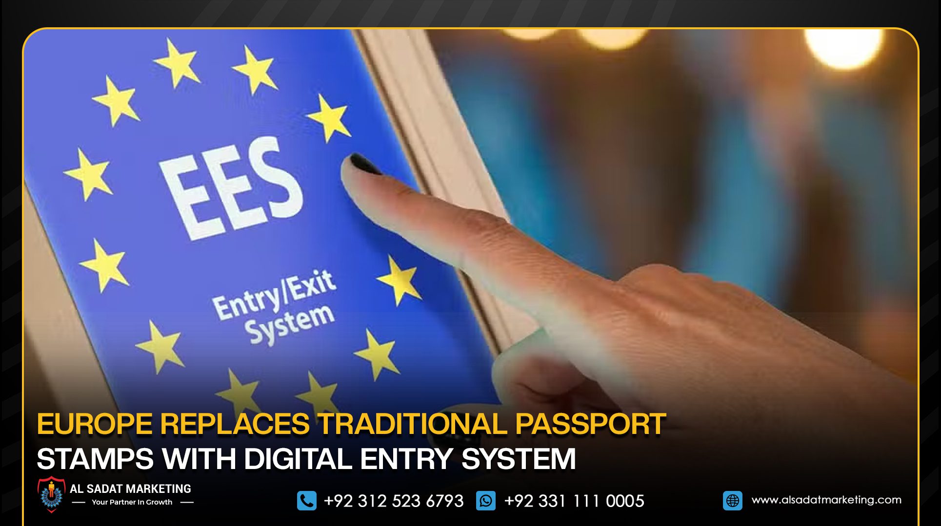 Europe Replaces Traditional Passport Stamps with Digital Entry System