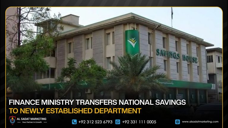 Finance Ministry Transfers National Savings to Newly Established Department