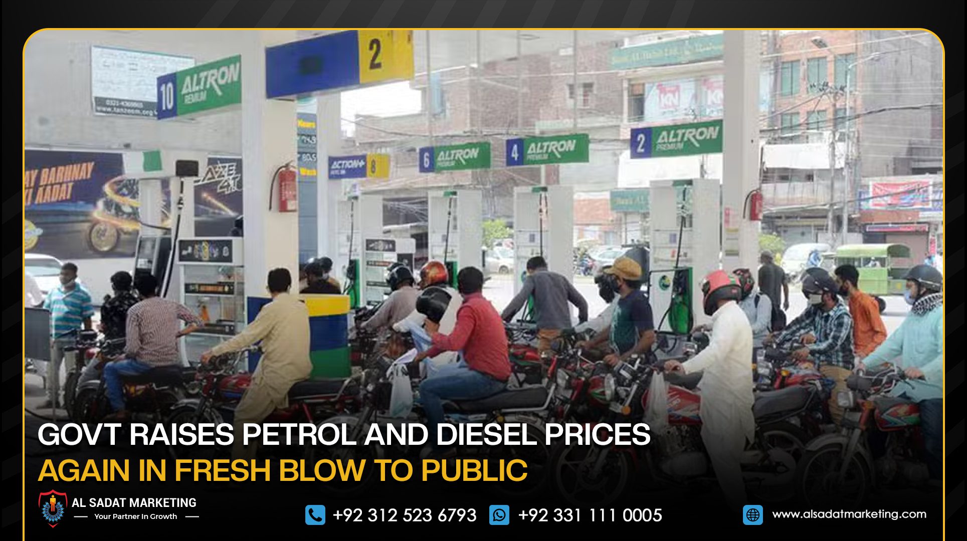 Govt Raises Petrol and Diesel Prices Again in Fresh Blow to Public