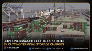 Govt Gives Major Relief to Exporters by Cutting Terminal Storage Charges