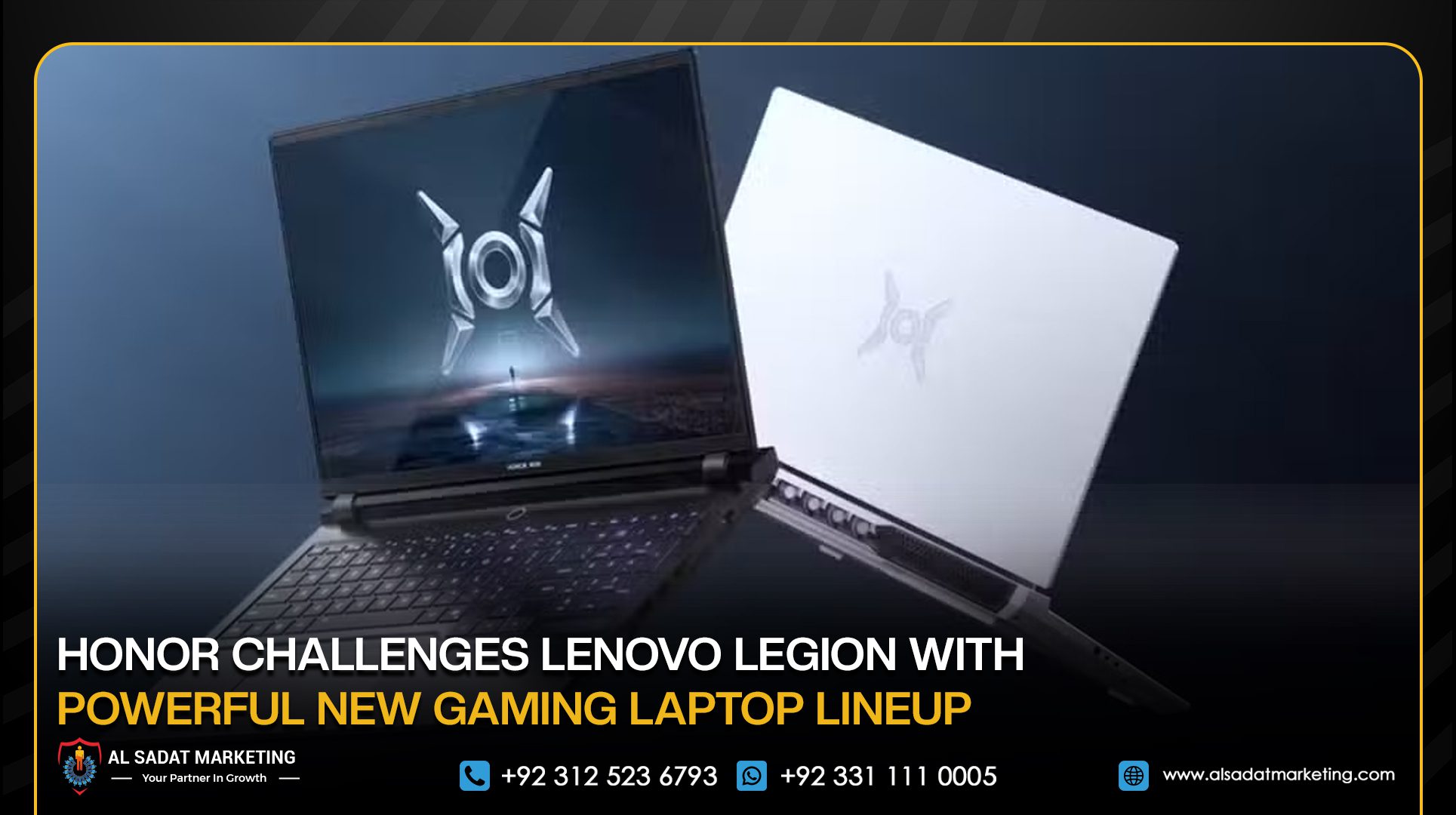 Honor Challenges Lenovo Legion with Powerful New Gaming Laptop Lineup