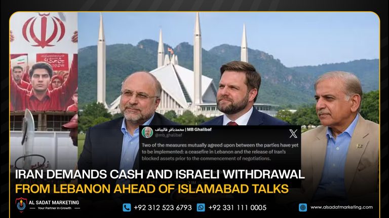 Iran Demands Cash and Israeli Withdrawal from Lebanon Ahead of Islamabad Talks