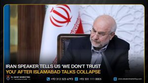 Iran Speaker Tells US ‘We Don’t Trust You’ After Islamabad Talks Collapse