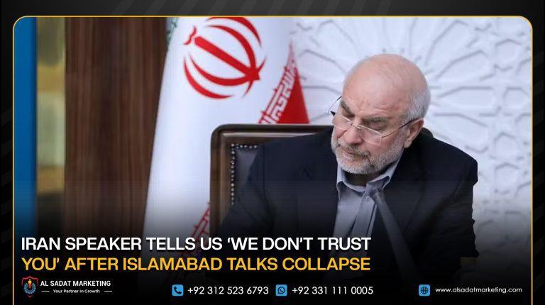 Iran Speaker Tells US ‘We Don’t Trust You’ After Islamabad Talks Collapse