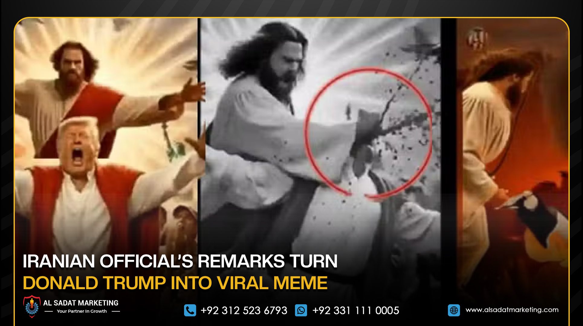 Iranian Official’s Remarks Turn Donald Trump Into Viral Meme