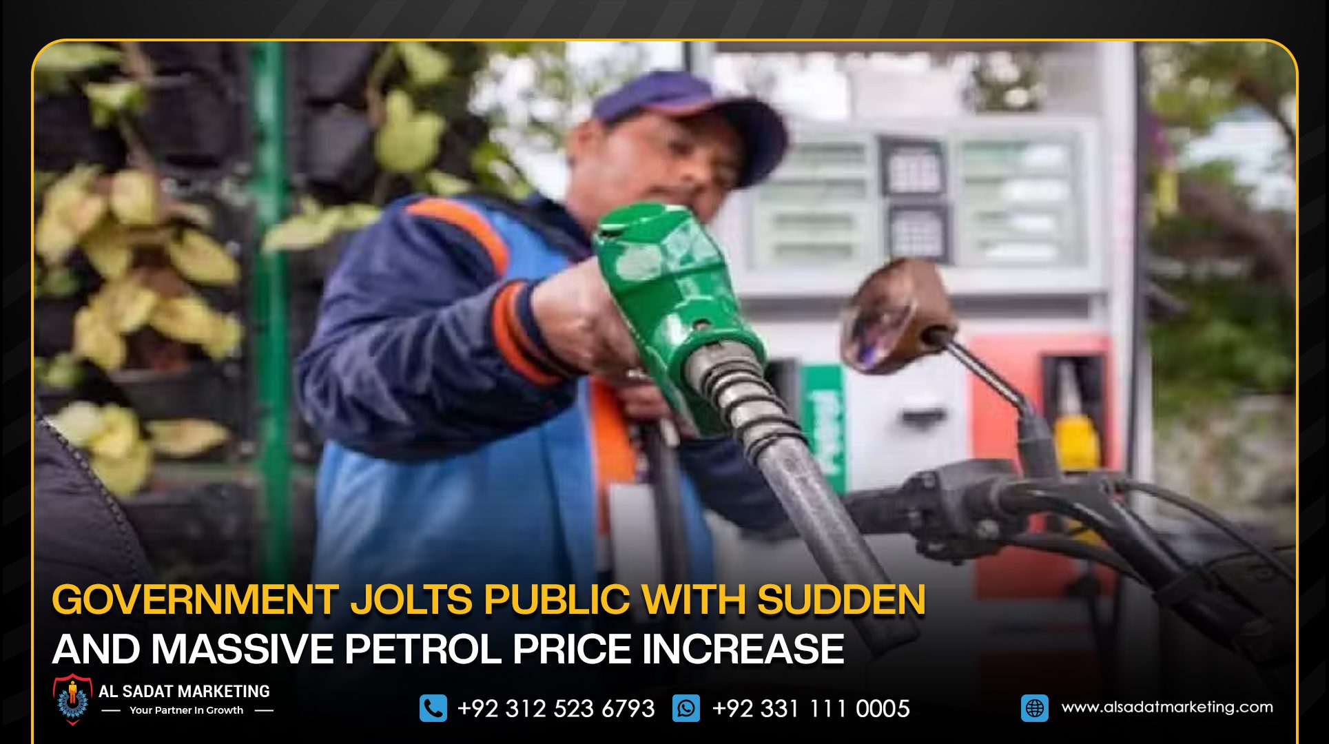 Government Jolts Public With Sudden and Massive Petrol Price Increase