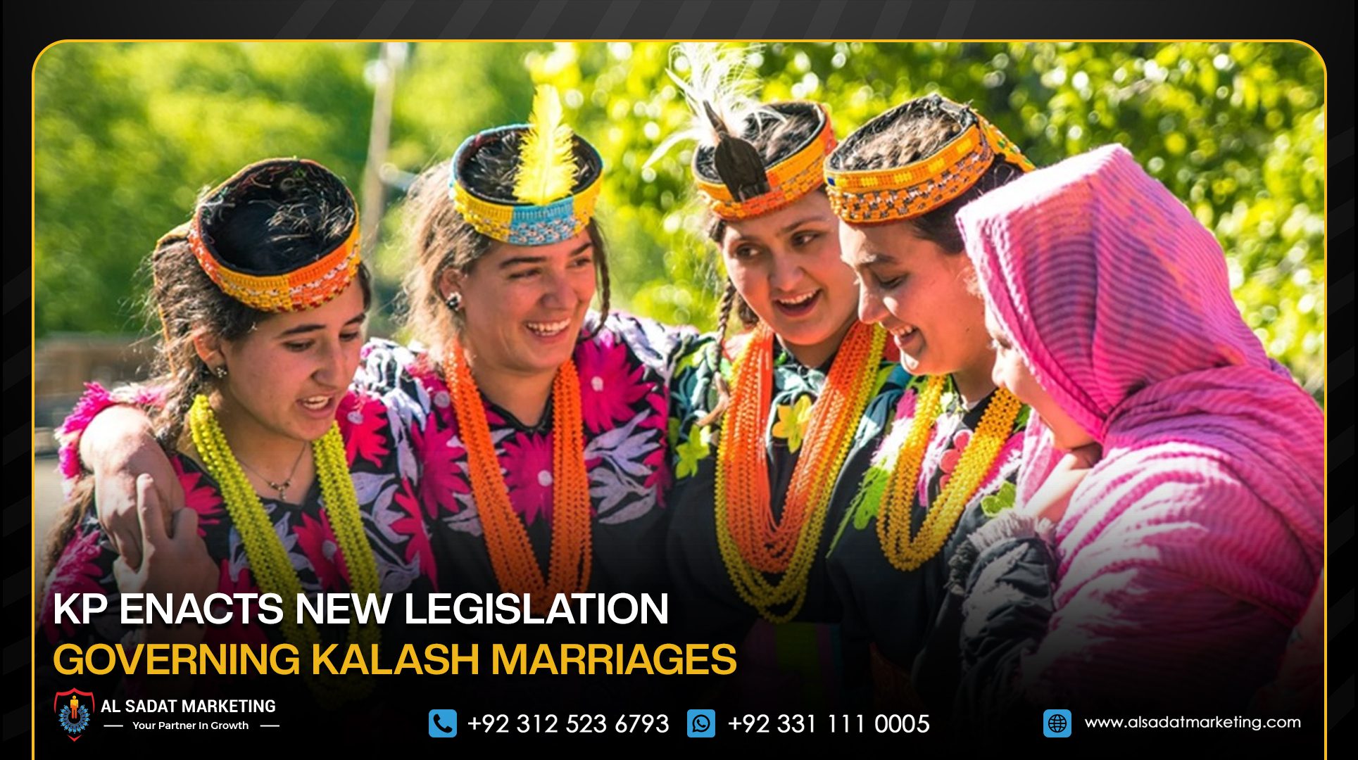KP Enacts New Legislation Governing Kalash Marriages