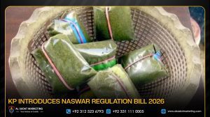 KP Introduces Naswar Regulation Bill 2026