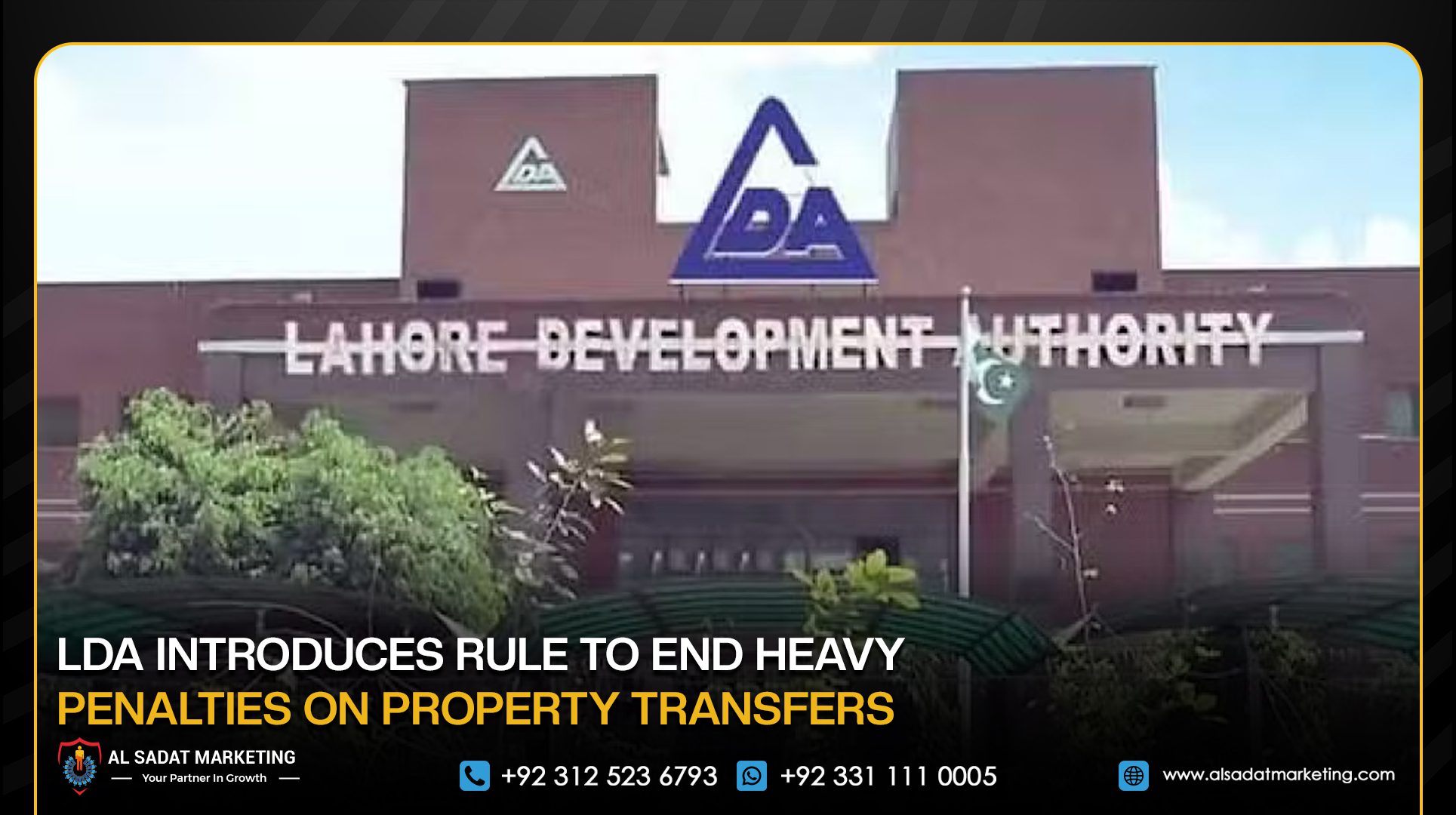 LDA Introduces Rule to End Heavy Penalties on Property Transfers