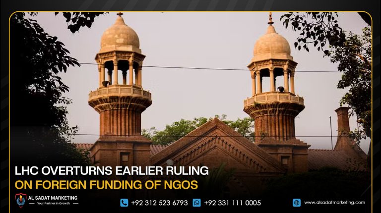 LHC Overturns Earlier Ruling on Foreign Funding of NGOs