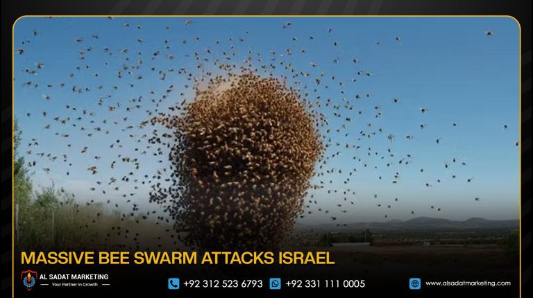 Massive Bee Swarm Attacks Israel