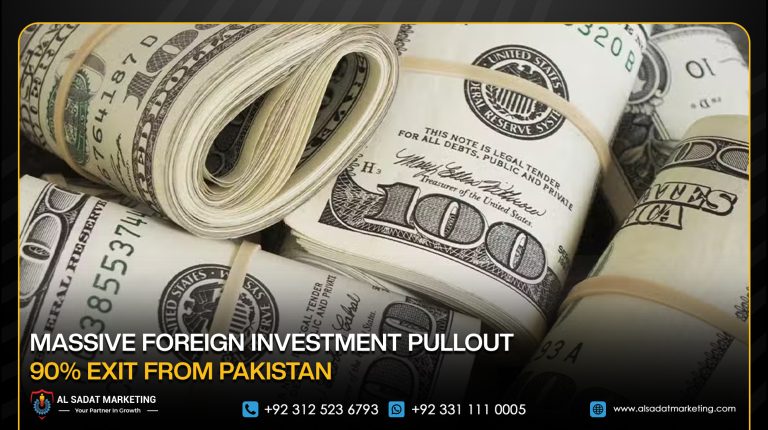 Massive Foreign Investment Pullout: 90% Exit from Pakistan