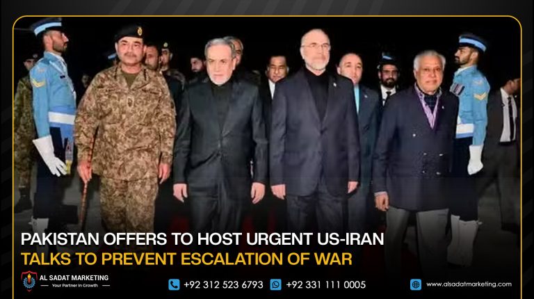 Pakistan Offers to Host Urgent US-Iran Talks to Prevent Escalation of War