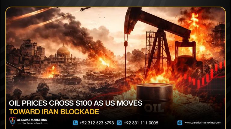 Oil Prices Cross $100 as US Moves Toward Iran Blockade