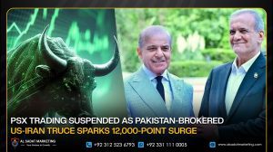 PSX Trading Suspended as Pakistan-Brokered US-Iran Truce Sparks 12,000-Point Surge