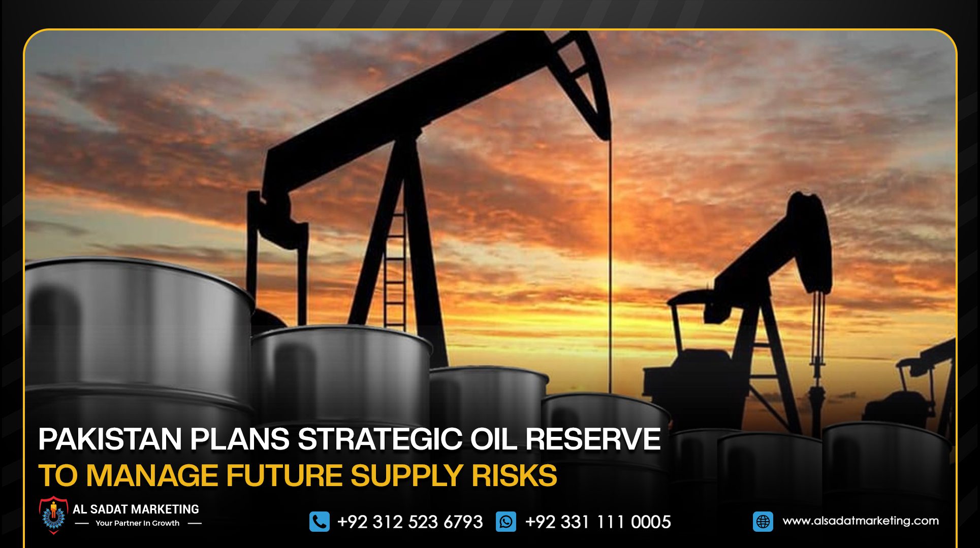 Pakistan Plans Strategic Oil Reserve to Manage Future Supply Risks