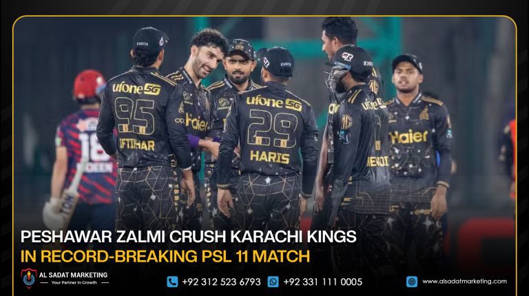 Peshawar Zalmi Crush Karachi Kings in Record-Breaking PSL 11 Match
