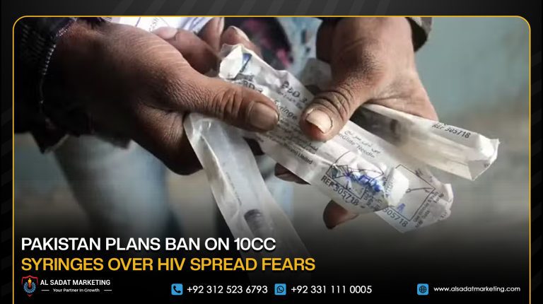 Pakistan Plans Ban on 10cc Syringes Over HIV Spread Fears