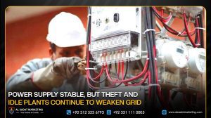 Power Supply Stable, But Theft and Idle Plants Continue to Weaken Grid