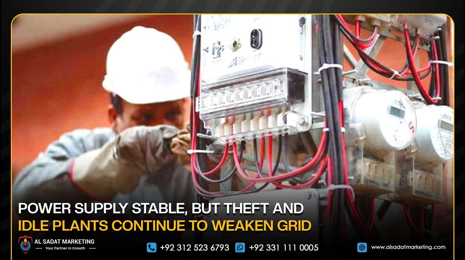 Power Supply Stable, But Theft and Idle Plants Continue to Weaken Grid