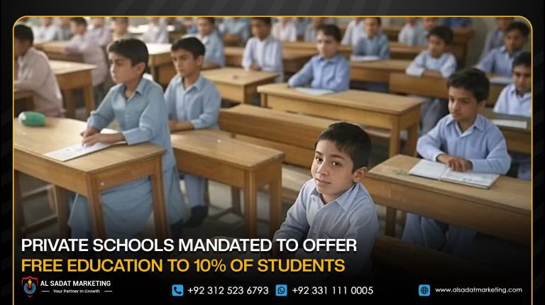 Private Schools Mandated to Offer Free Education to 10% of Students