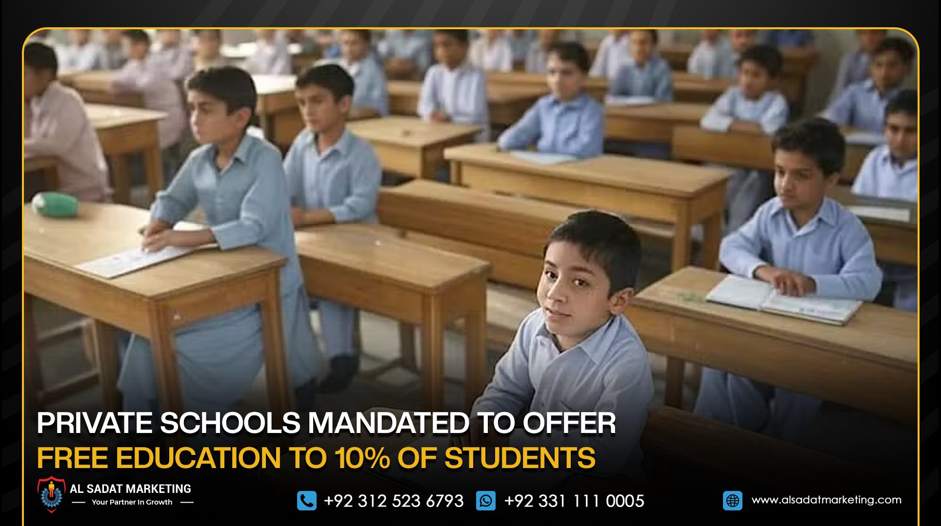 Private Schools Mandated to Offer Free Education to 10% of Students