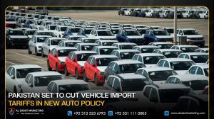 Pakistan Set to Cut Vehicle Import Tariffs in New Auto Policy