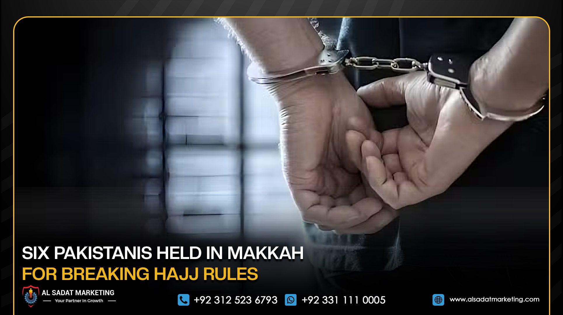 Six Pakistanis Held in Makkah for Breaking Hajj Rules