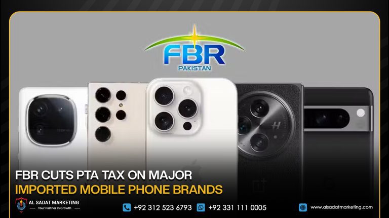 FBR Cuts PTA Tax on Major Imported Mobile Phone Brands