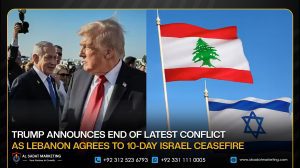 Trump Announces End of Latest Conflict as Lebanon Agrees to 10-Day Israel Ceasefire