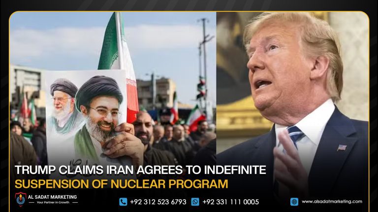 Trump Claims Iran Agrees to Indefinite Suspension of Nuclear Program