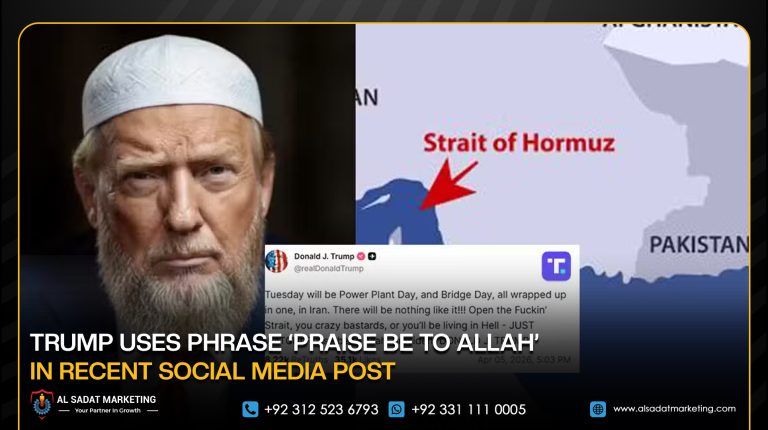 Trump Uses Phrase ‘Praise Be to Allah’ in Recent Social Media Post