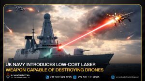 UK Navy Introduces Low-Cost Laser Weapon Capable of Destroying Drones