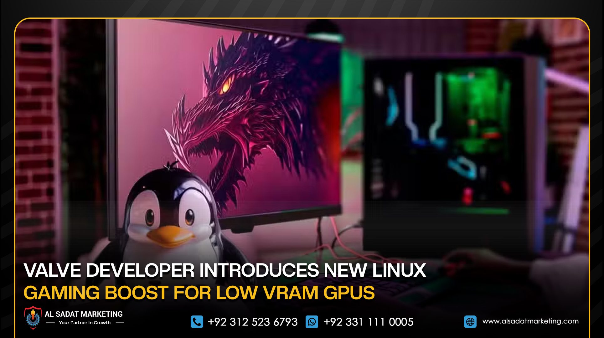 Valve Developer Introduces New Linux Gaming Boost for Low VRAM GPUs