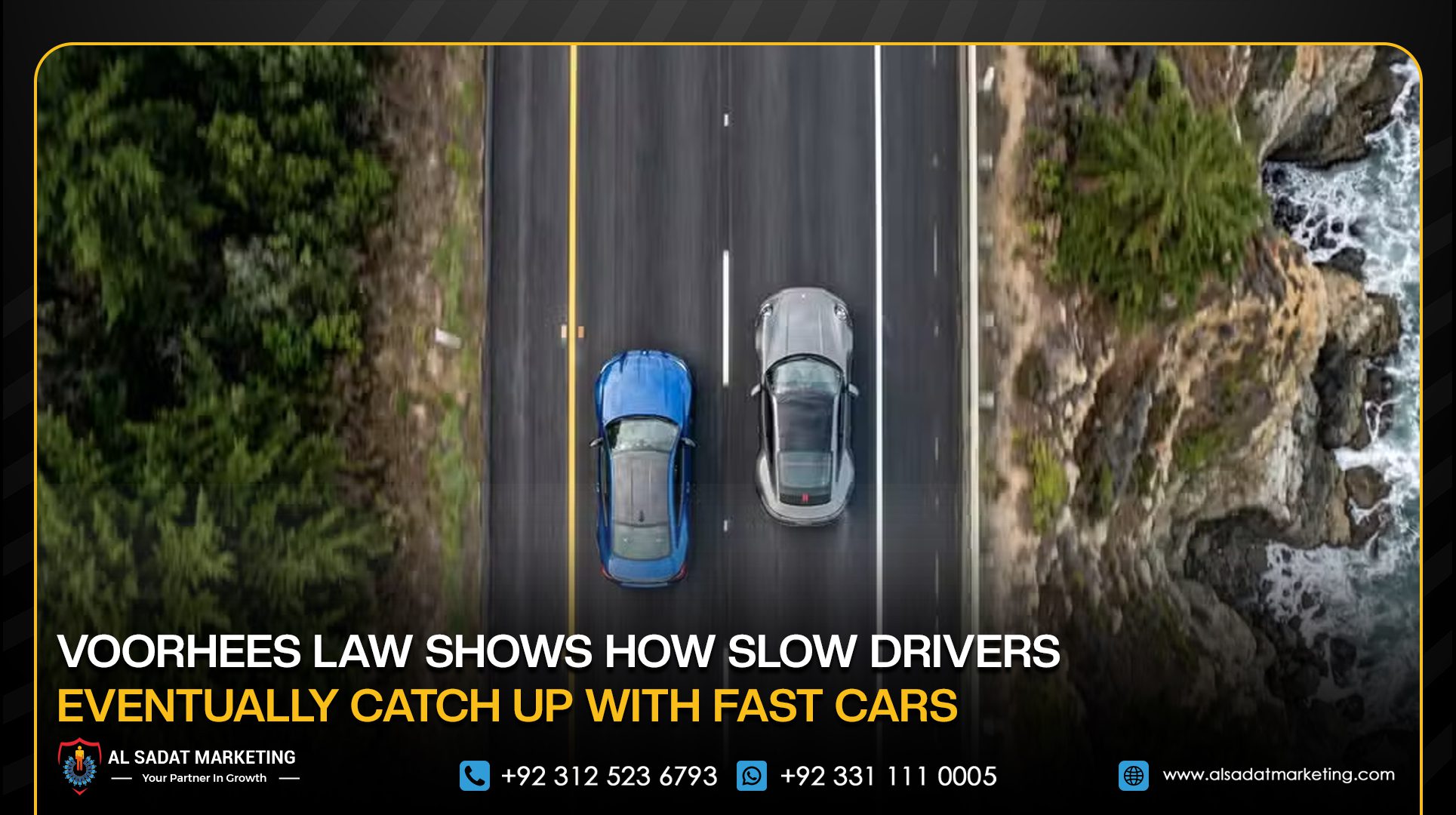 Voorhees Law Shows How Slow Drivers Eventually Catch Up with Fast Cars