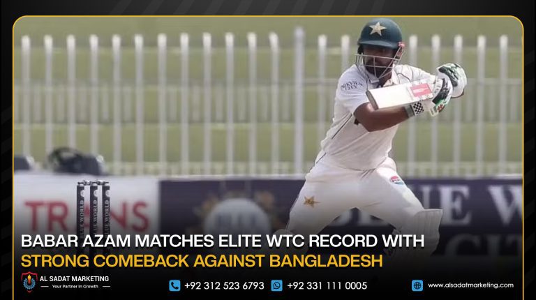 Babar Azam Matches Elite WTC Record With Strong Comeback Against Bangladesh