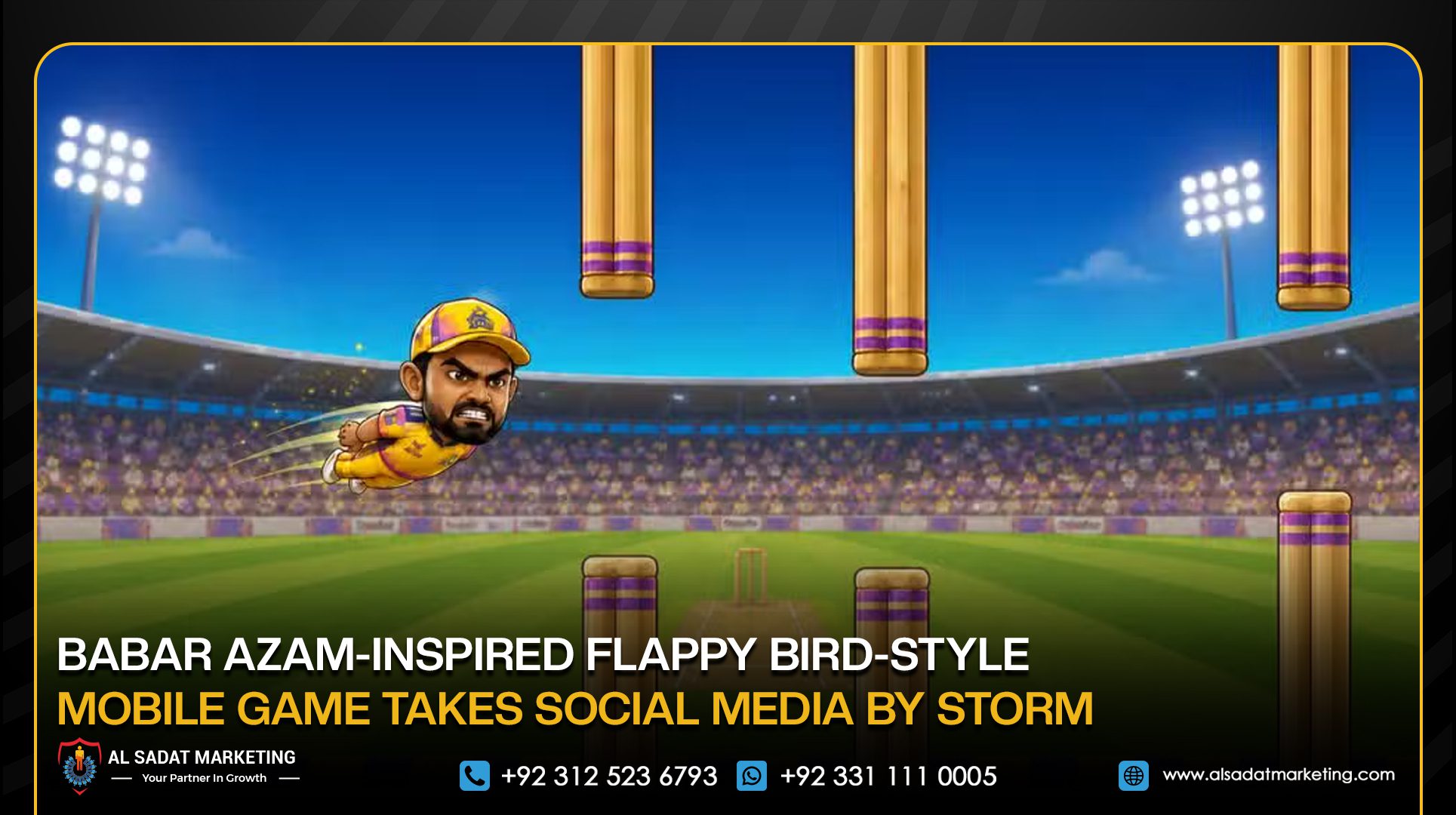 Babar Azam-Inspired Flappy Bird-Style Mobile Game Takes Social Media by Storm