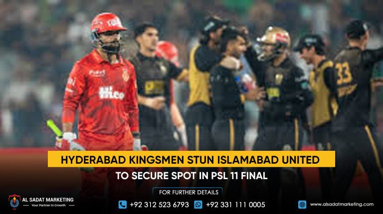Hyderabad Kingsmen Stun Islamabad United to Secure Spot in PSL 11 Final