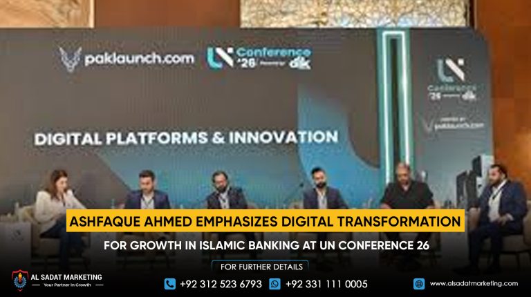 Ashfaque Ahmed Emphasizes Digital Transformation for Growth in Islamic Banking at UN Conference 26
