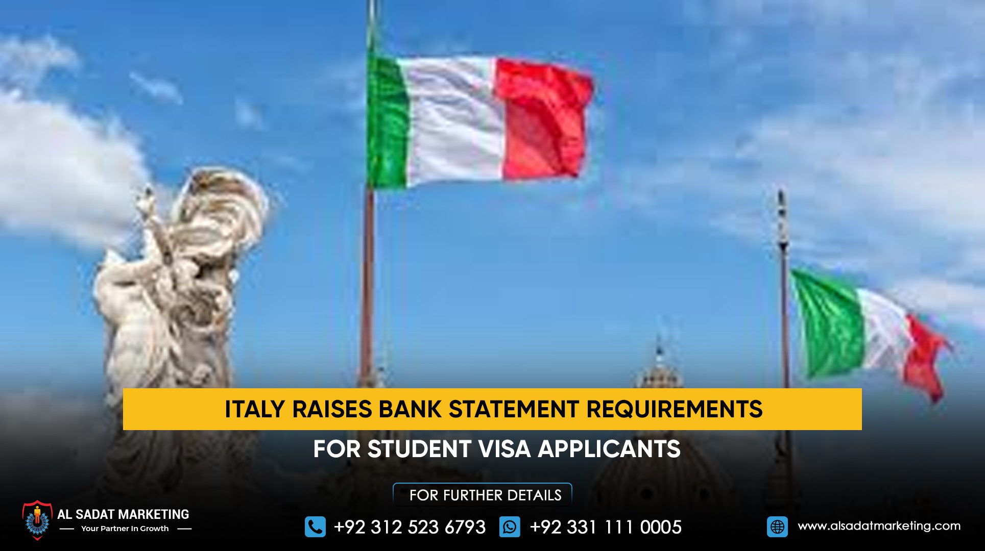 Italy Raises Bank Statement Requirements for Student Visa Applicants